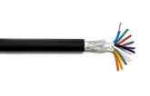 AMSB 22AWG 10C Shielded Cable Wire (UL2464) - Highly Flexible Str TC, PVC Ins, OS+TC BRD, PVC JKT for CNC Machine, Stepper Motor, VFD Spindle