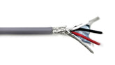 AMESB 14AWG 3C Shielded Cable Wire (UL2464) - Flexible Str TC, PVC Ins, OS+Drain+TC BRD, PVC JKT for CNC Machine, Stepper Motor, VFD Spindle