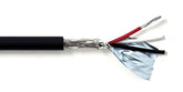 AMSB 18AWG 3C Shielded Cable Wire (UL2464) - Highly Flexible Str TC, PVC Ins, OS+TC BRD, PVC JKT for CNC Machine, Stepper Motor, VFD Spindle