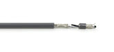 RS-232 AMESB 24AWG 3Pr Shielded Computer Cable (UL2464) - Flexible Str TC, PVC Ins, OS+Drain+TC BRD, PVC JKT for Low Voltage Analog Signals/Digital Control (Gray 25FT)