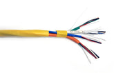 Access Control Composite Plenum Rated Cable - 18AWG/4C+22AWG/6C Shielded+22AWG/2C+22AWG/4C - Stranded Bare Copper Conductors